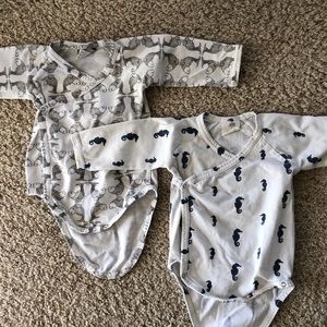 Kate Quinn organic bodysuit kimono wrap longsleeve